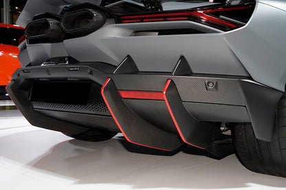 Carbonado OE Style Autoclave Carbon Fiber Rear Diffuser | 2023-UP Lamborghini Revuelto