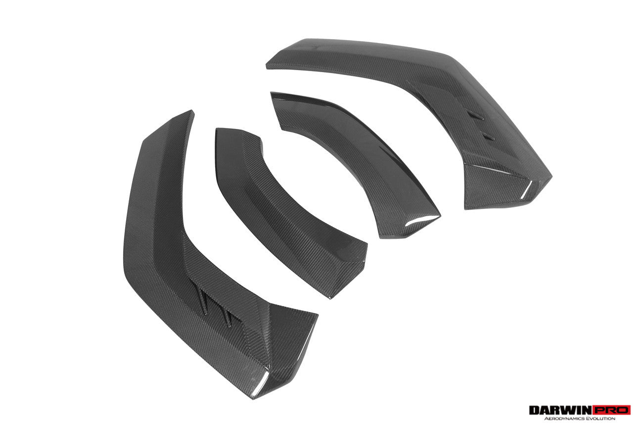 Guardabarros traseros anchos DarwinPRO iMP-Performance de fibra de carbono | Lamborghini Urus 2018-2022