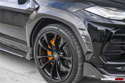 Guardabarros delanteros anchos de fibra de carbono DarwinPRO 2018-2022 Lamborghini URUS iMP-Performance