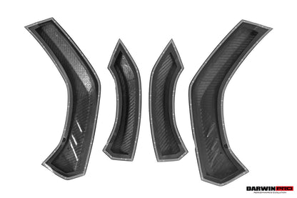 Guardabarros traseros anchos DarwinPRO iMP-Performance de fibra de carbono | Lamborghini Urus 2018-2022
