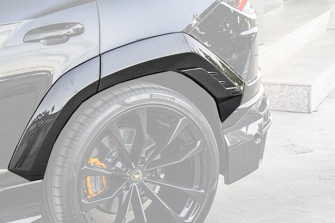 Guardabarros traseros anchos DarwinPRO iMP-Performance de fibra de carbono | Lamborghini Urus 2018-2022