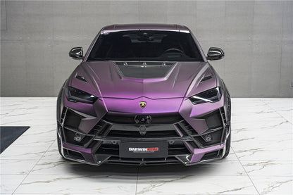 DarwinPRO 2018-2025 Lamborghini URUS BKSS Part Carbon Fiber Hood And Front Bumper | Fits URUS, S, Performante