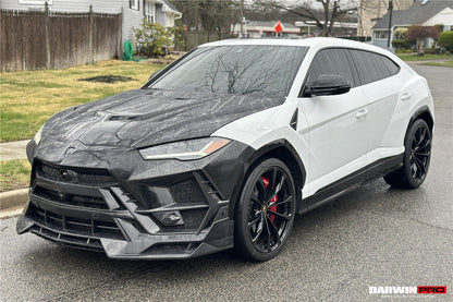 DarwinPRO 2018-2025 Lamborghini URUS BKSS Part Carbon Fiber Hood And Front Bumper | Fits URUS, S, Performante