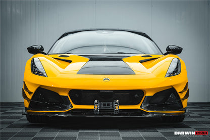 2022-UP Lotus Emira NYO Autoclave Carbon Fiber Front Bumper Canards DarwinPRO (MNK) (DRYCFEmira-MIW-MNK-CRD)