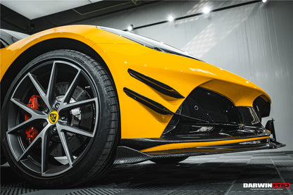 2022-UP Lotus Emira NYO Autoclave Carbon Fiber Front Bumper Side Splitter DarwinPRO (MNK) (DRYCFEmira-MIW-MNK-FBVT1)