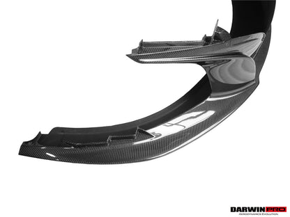 DarwinPRO 2014-2017 McLaren 650s Coupe and Spider OEM Style Carbon Fiber Front Lip
