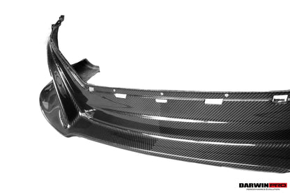 DarwinPRO 2014-2017 McLaren 650s Coupe and Spider OEM Style Carbon Fiber Front Lip