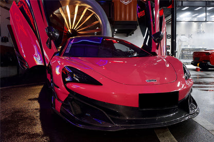 DarwinPRO BKSS Style Carbon Fiber Front Lip | 2015-2021 McLaren 540C