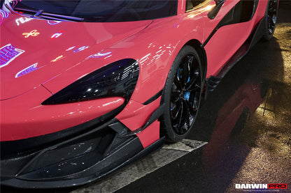 DarwinPRO BKSS Style Carbon Fiber Front Lip | 2015-2021 McLaren 540C