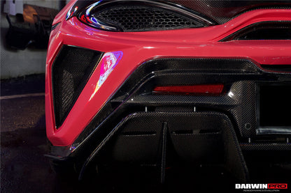 DarwinPRO Darwinpro 2015-2021 McLaren 540c & 570s BKSS Style Rear Bumper and Wing and Engine Trunk and Exhaust