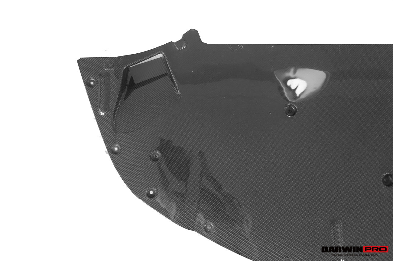 DarwinPRO OEM Style Carbon Fiber Front Lip Undertray | 2018-2021 McLaren 600LT