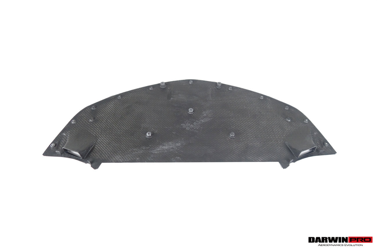 DarwinPRO OEM Style Carbon Fiber Front Lip Undertray | 2018-2021 McLaren 600LT