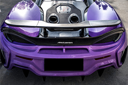 Parachoques trasero de fibra de carbono DarwinPRO 2018-2021 McLaren 600lt