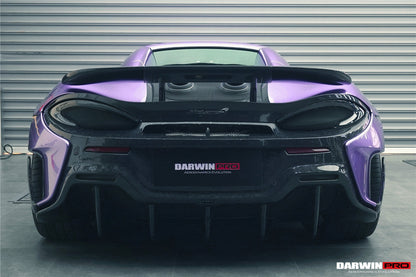 Parachoques trasero de fibra de carbono DarwinPRO 2018-2021 McLaren 600lt