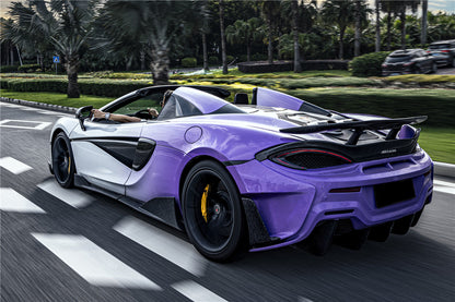 Parachoques trasero de fibra de carbono DarwinPRO 2018-2021 McLaren 600lt