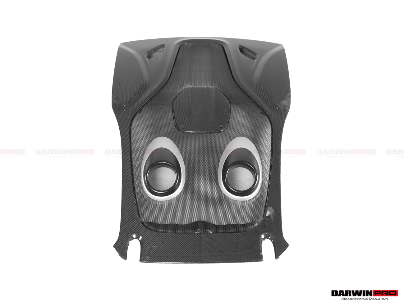 DarwinPRO 2015-2020 McLaren 540C 570S 570GT 600LT-Style Partial Carbon Fiber Rear Bumper with Diffuser  and Trunk Spoiler and Engine Trunk and Exhaust