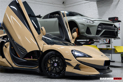DarwinPRO BKSS Style Carbon Fiber Front Lip | 2015-2021 McLaren 540C
