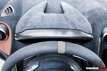 Cubierta de fibra de carbono seca para el panel de instrumentos DarwinPRO | McLaren 540C, 570S, 570GT, 600LT (2015-2021)