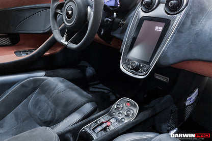 DarwinPRO 2015-2021 McLaren 540c 570s 570gt 600lt Dry Carbon Fiber Interiors (6pcs)