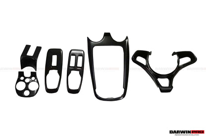DarwinPRO 2015-2021 McLaren 540c 570s 570gt 600lt Dry Carbon Fiber Interiors (6pcs)