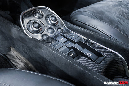 DarwinPRO 2015-2021 McLaren 540c 570s 570gt 600lt Dry Carbon Fiber Interiors (6pcs)