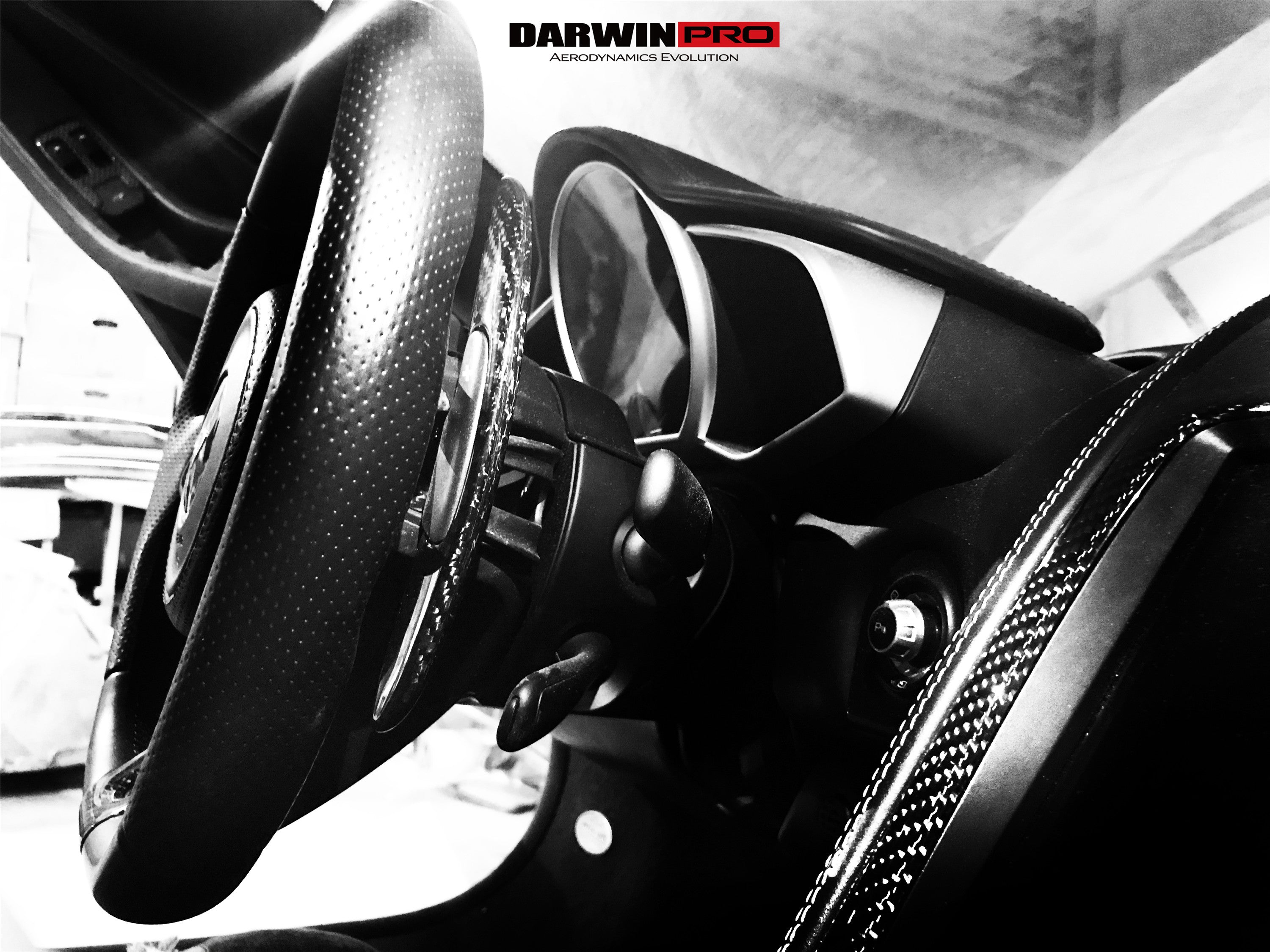 Levas de cambio de fibra de carbono autoclave DarwinPRO 2011-2020 McLaren 540c, 570s, 650s 12C