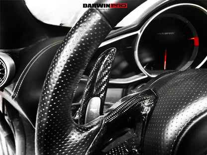Levas de cambio de fibra de carbono autoclave DarwinPRO 2011-2020 McLaren 540c, 570s, 650s 12C