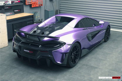 DarwinPRO 2015-2021 McLaren 600lt 540C 570S Carbon Fiber Side Skirts Under Board
