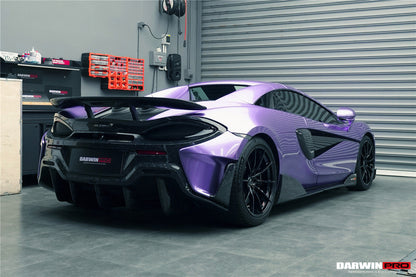 DarwinPRO 2015-2021 McLaren 600lt 540C 570S Carbon Fiber Side Skirts Under Board