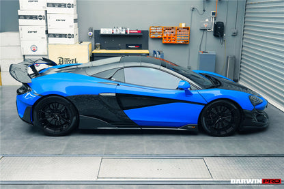 DarwinPRO 2015-2021 McLaren 600lt 540C 570S Carbon Fiber Side Skirts Under Board