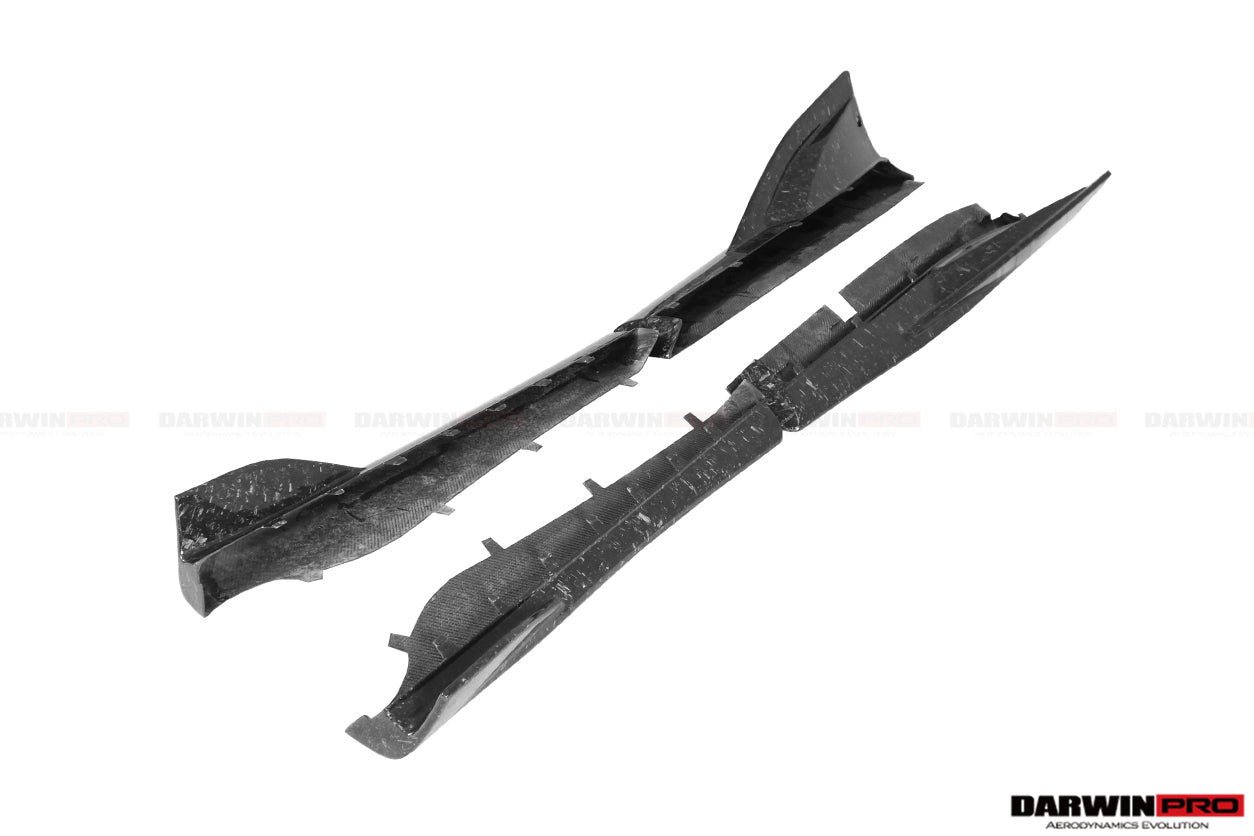 DarwinPRO 2015-2021 McLaren 600lt 540C 570S Carbon Fiber Side Skirts Under Board