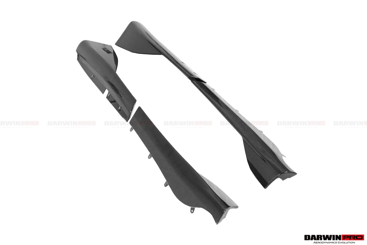 DarwinPRO 2015-2021 McLaren 600lt 540C 570S Carbon Fiber Side Skirts Under Board