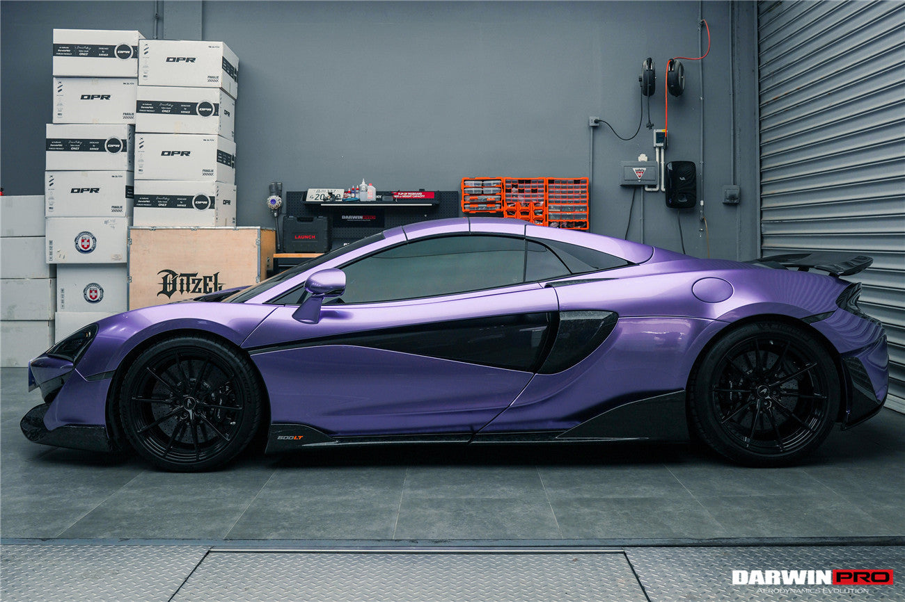 DarwinPRO 2015-2021 McLaren 600lt 540C 570S Carbon Fiber Side Skirts Under Board