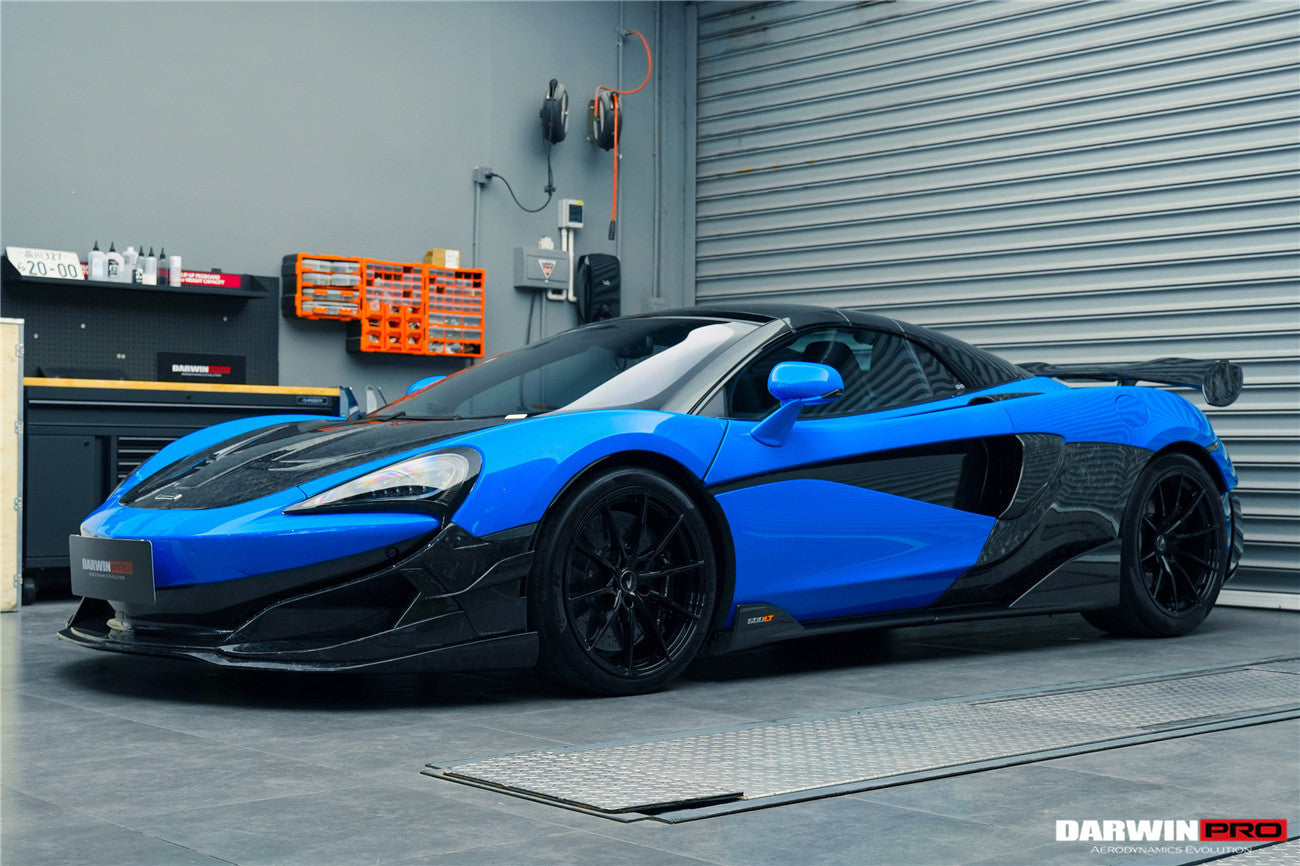 DarwinPRO 2018-2021 McLaren 600lt Carbon Fiber Quarter Panel Rear Side Skirts