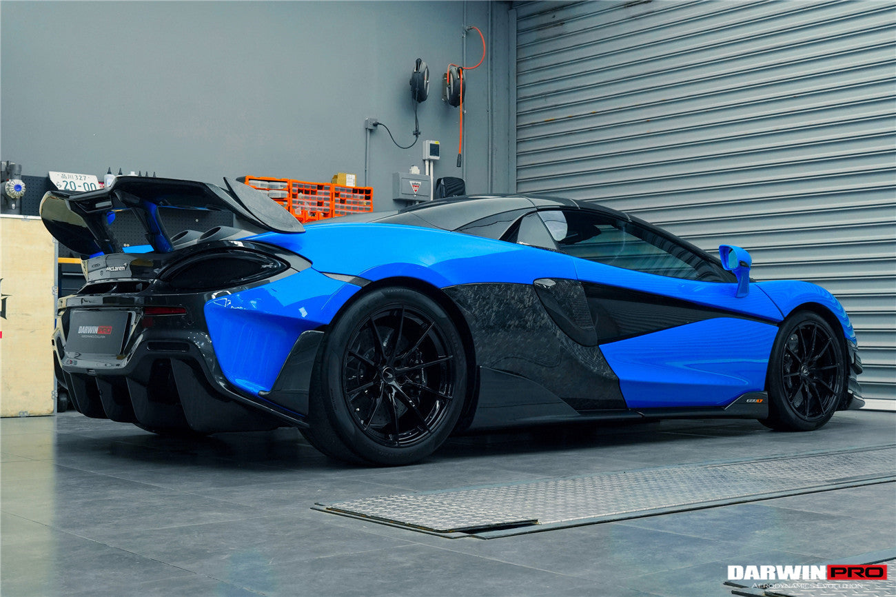 DarwinPRO 2018-2021 McLaren 600lt Carbon Fiber Quarter Panel Rear Side Skirts