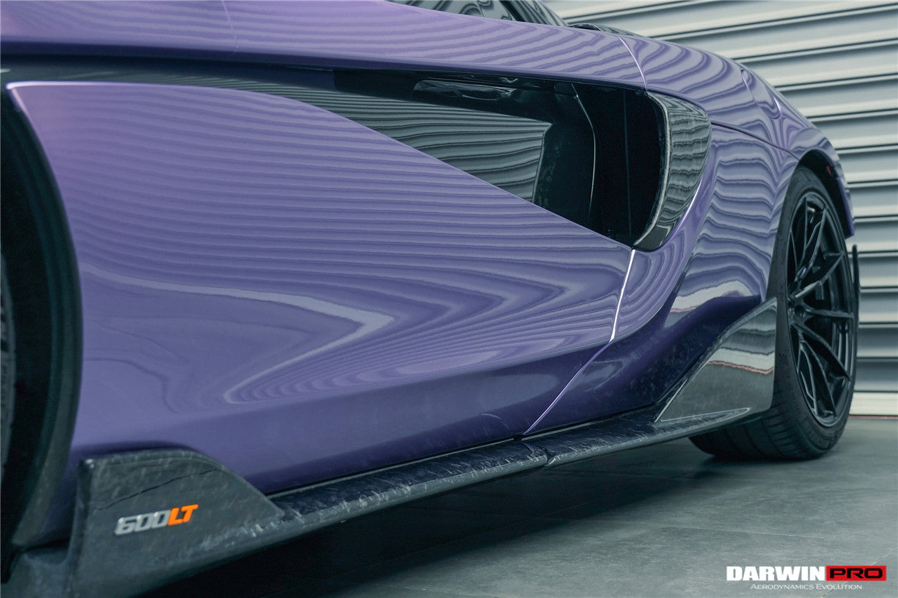 DarwinPRO 2015-2021 McLaren 600lt 540C 570S Carbon Fiber Side Skirts Under Board