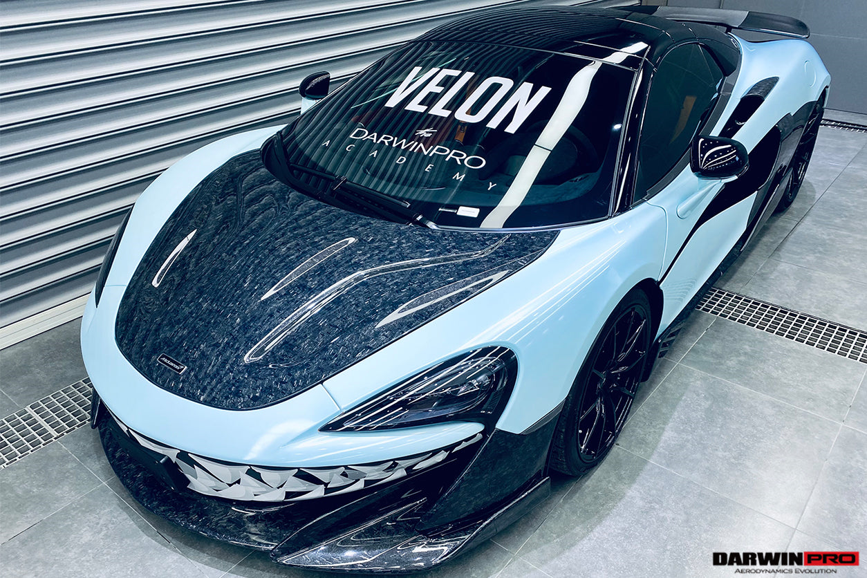 DarwinPRO 2015–2021 McLaren 540C / 570S / 570GT / 600LT BKSS Style Carbon Fiber Hood