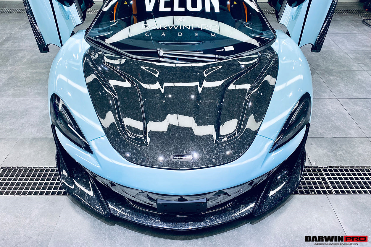 DarwinPRO 2015–2021 McLaren 540C / 570S / 570GT / 600LT BKSS Style Carbon Fiber Hood