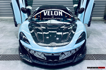 DarwinPRO 2015–2021 McLaren 540C / 570S / 570GT / 600LT BKSS Style Carbon Fiber Hood