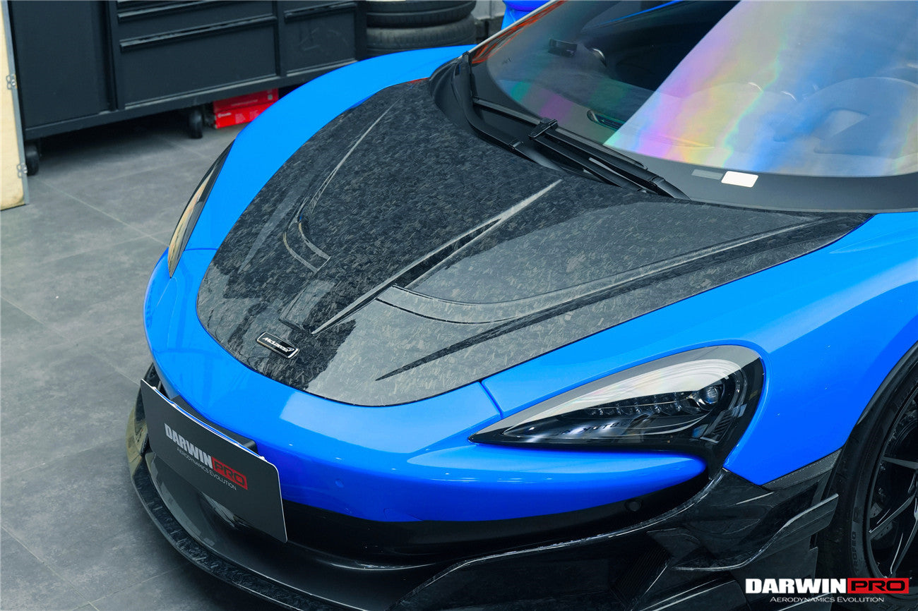 Capó de fibra de carbono DarwinPRO 2015-2021 McLaren 540C / 570S / 570GT / 600LT estilo BKSSII