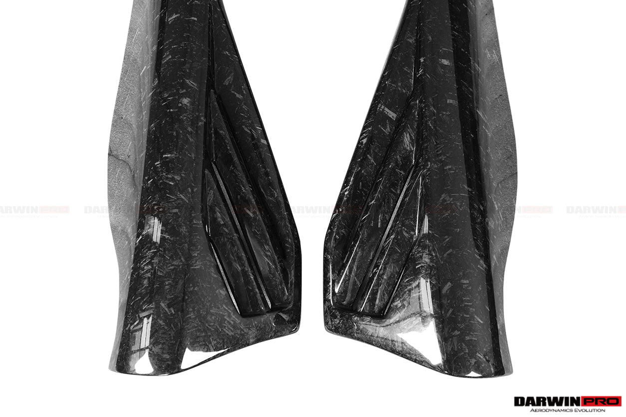 DarwinPRO BKSS Style Carbon Fiber Side Skirts Under Board | 2015-2021 McLaren 600LT, 540C, 570S