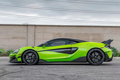 DarwinPRO BKSS Style Carbon Fiber Side Skirts Under Board | 2015-2021 McLaren 600LT, 540C, 570S