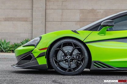 DarwinPRO BKSS Style Carbon Fiber Side Skirts Under Board | 2015-2021 McLaren 600LT, 540C, 570S