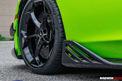 DarwinPRO BKSS Style Carbon Fiber Side Skirts Under Board | 2015-2021 McLaren 600LT, 540C, 570S