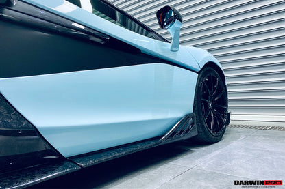 DarwinPRO BKSS Style Carbon Fiber Side Skirts Under Board | 2015-2021 McLaren 600LT, 540C, 570S