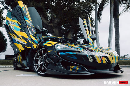 DarwinPRO BKSS Style Carbon Fiber Front Lip | 2015-2021 McLaren 540C