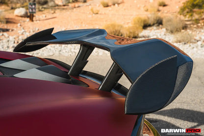 DarwinPRO BKSS Style Dry Carbon Fiber Trunk Spoiler Wing | 2018-2021 McLaren 600LT
