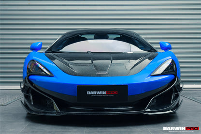DarwinPRO 2015-2021 McLaren 600lt & 570S BKSS Style Carbon Fiber Front Lip