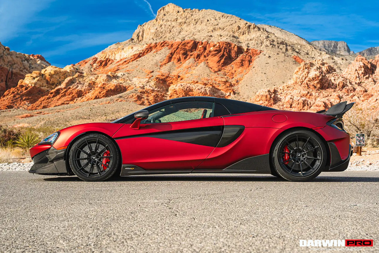 DarwinPRO 2015-2021 McLaren 600lt 540C 570S Carbon Fiber Side Skirts Under Board