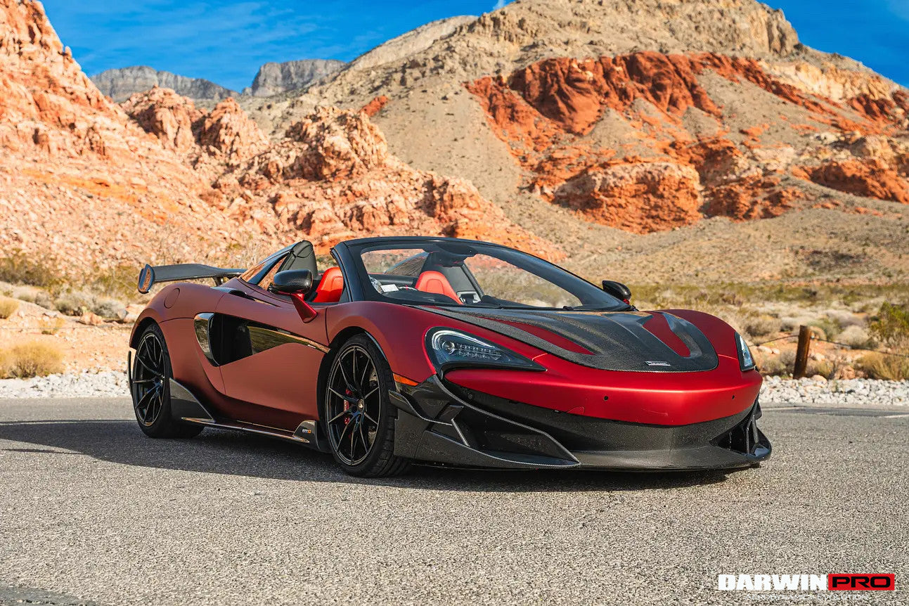 DarwinPRO 2015-2021 McLaren 600lt 540C 570S Carbon Fiber Side Skirts Under Board
